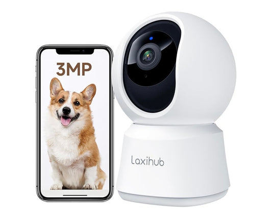 LAXIHUB 2K Indoor WiFi Surveillance Camera