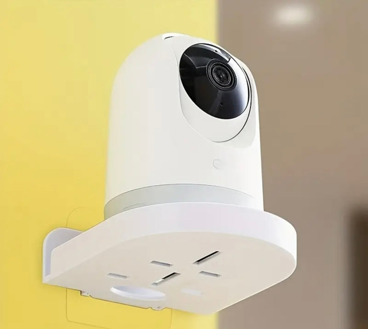 Support de Caméra de Sécurité Mural sans Perçage avec Installation Adhésive