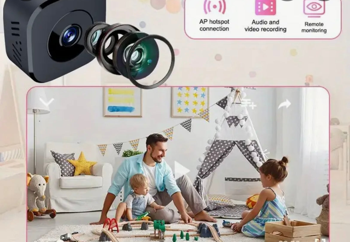 GENAI Caméra de Sécurité Sans Fil Intérieur/Extérieur